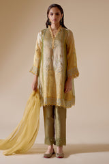 Farida - Mustard/Green