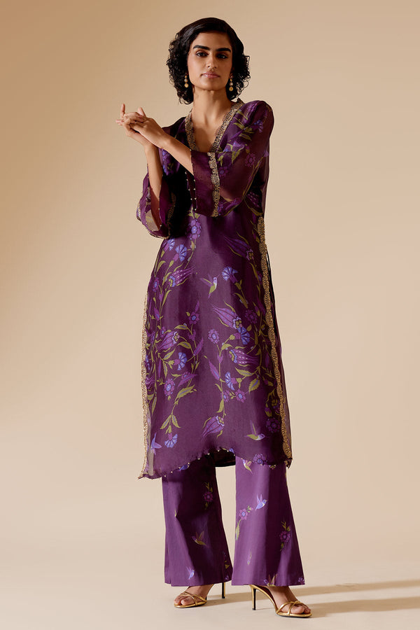 Sitara - Purple Print