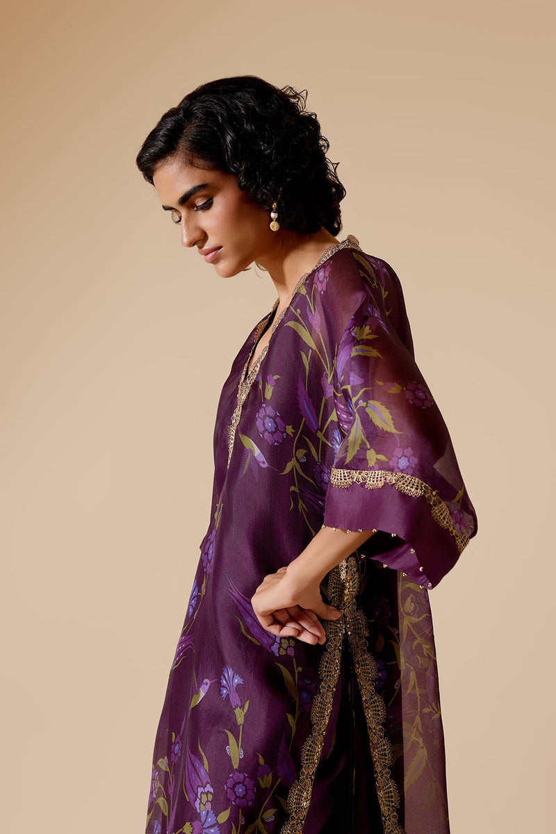 Sitara - Purple Print