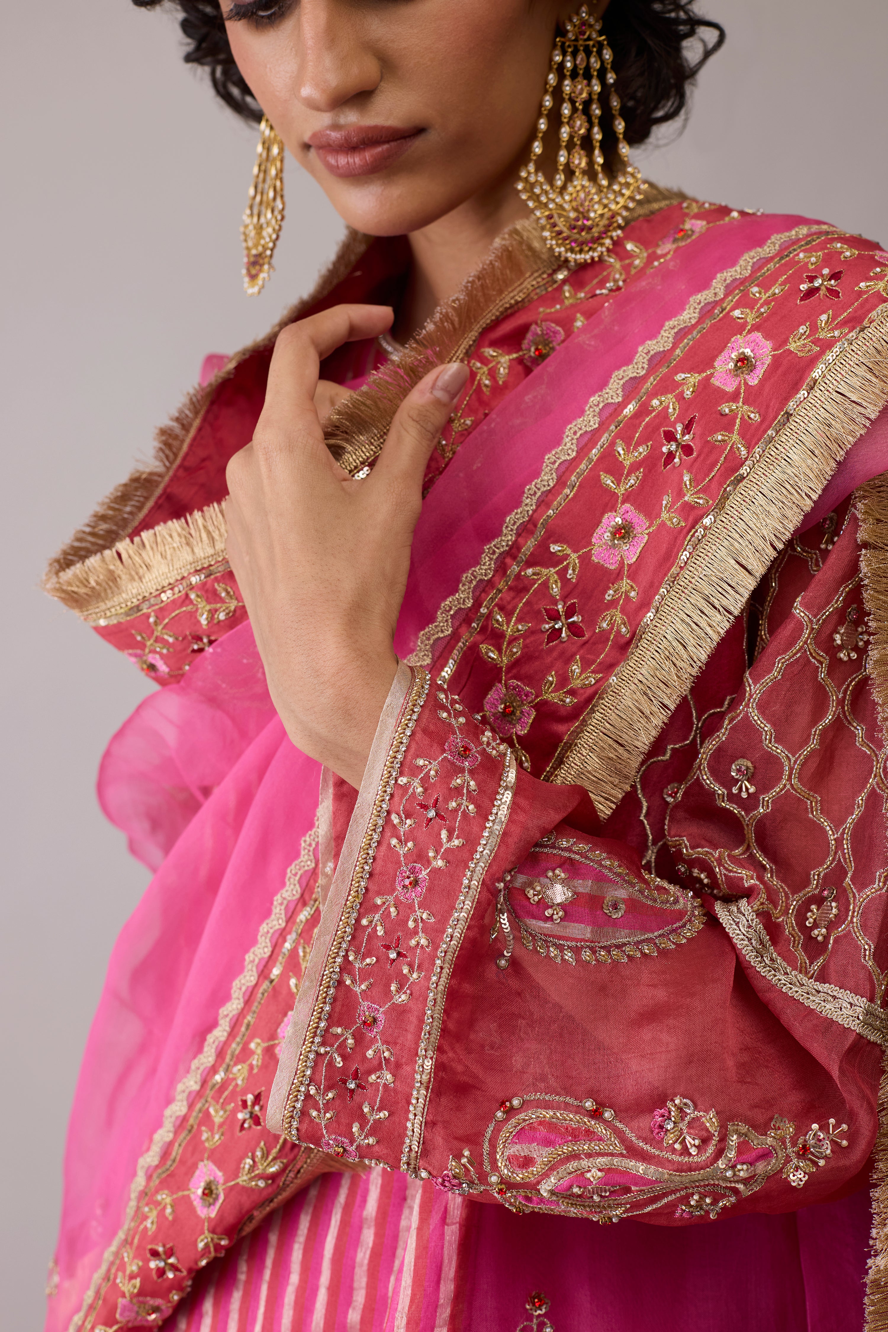 Nadia - Red/Pink