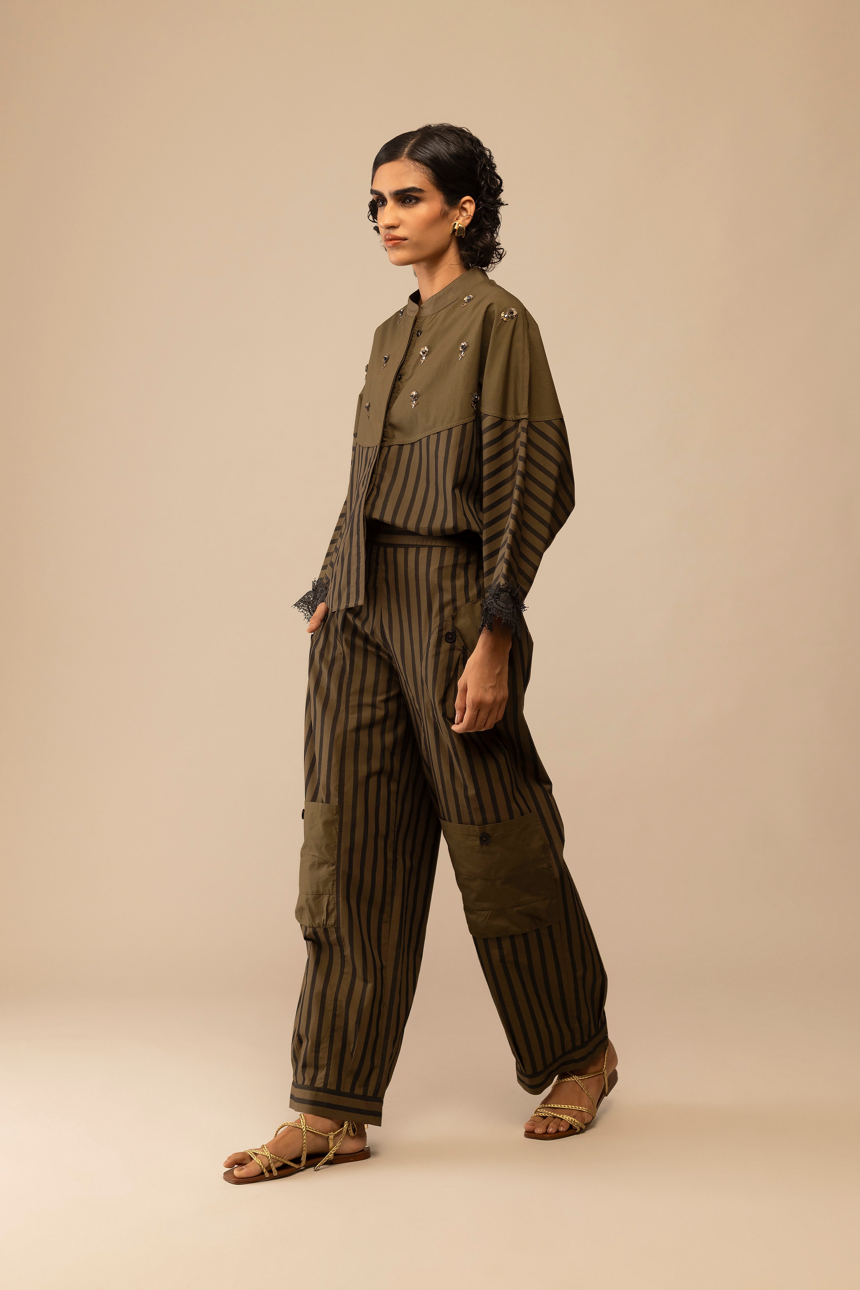 Manya Pants - Olive