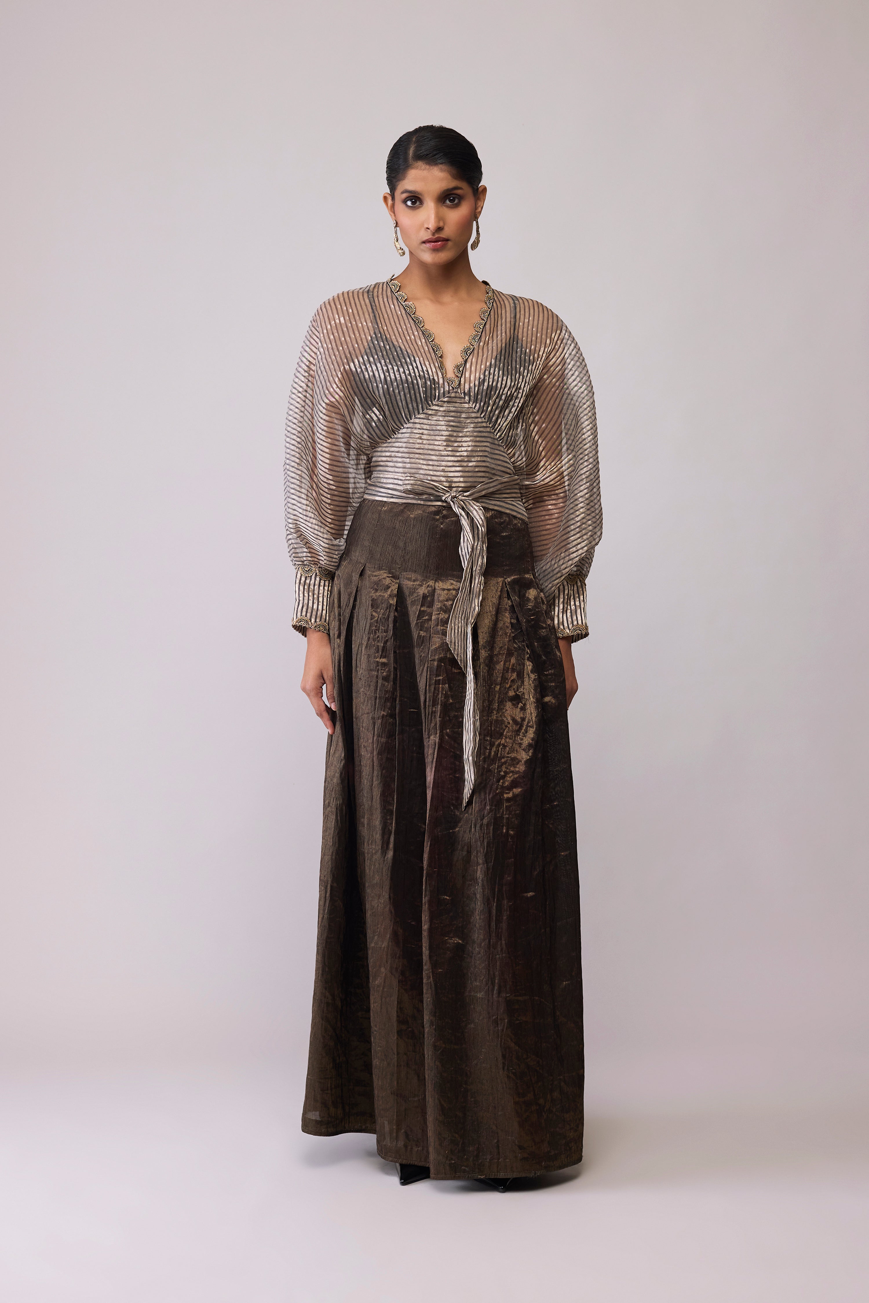 Maria Top Tissue - Black