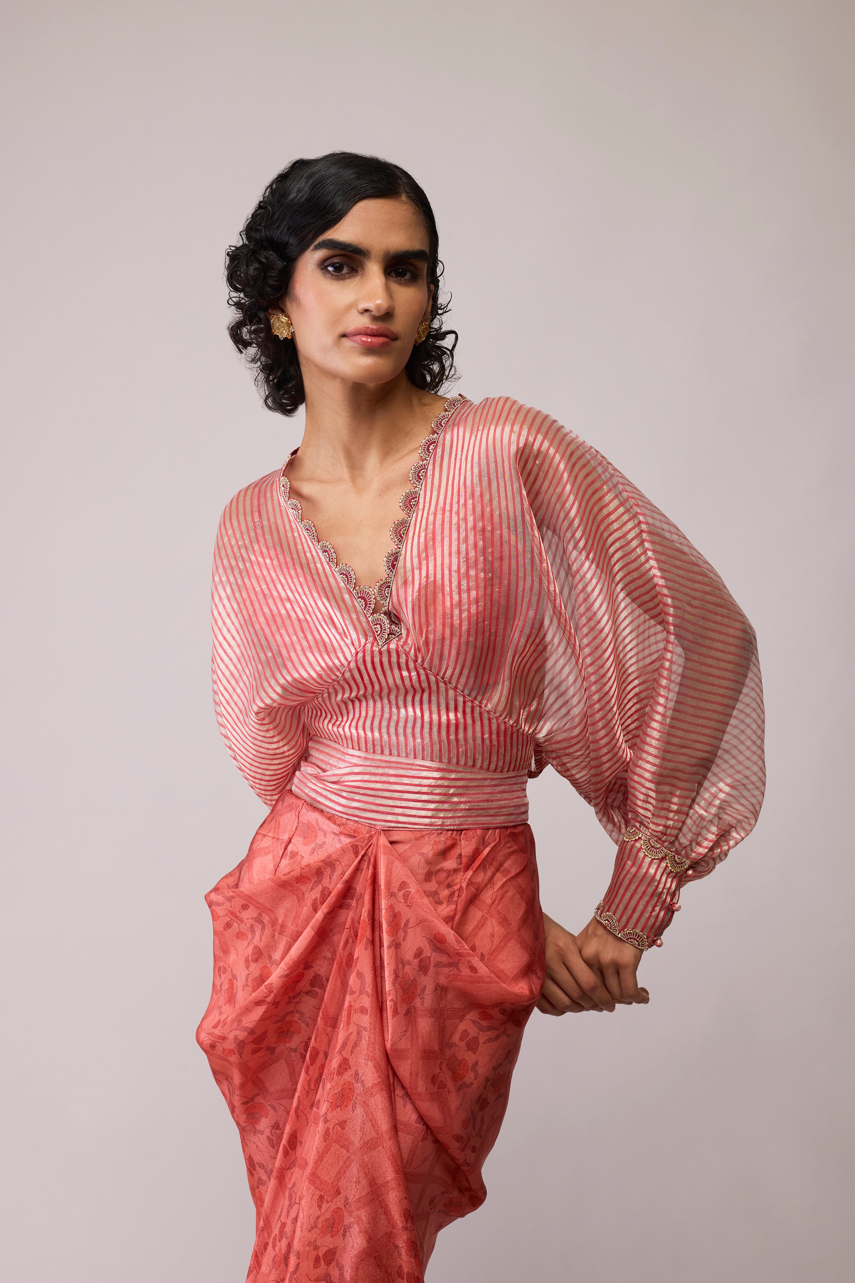 Maria Top Tissue - Red