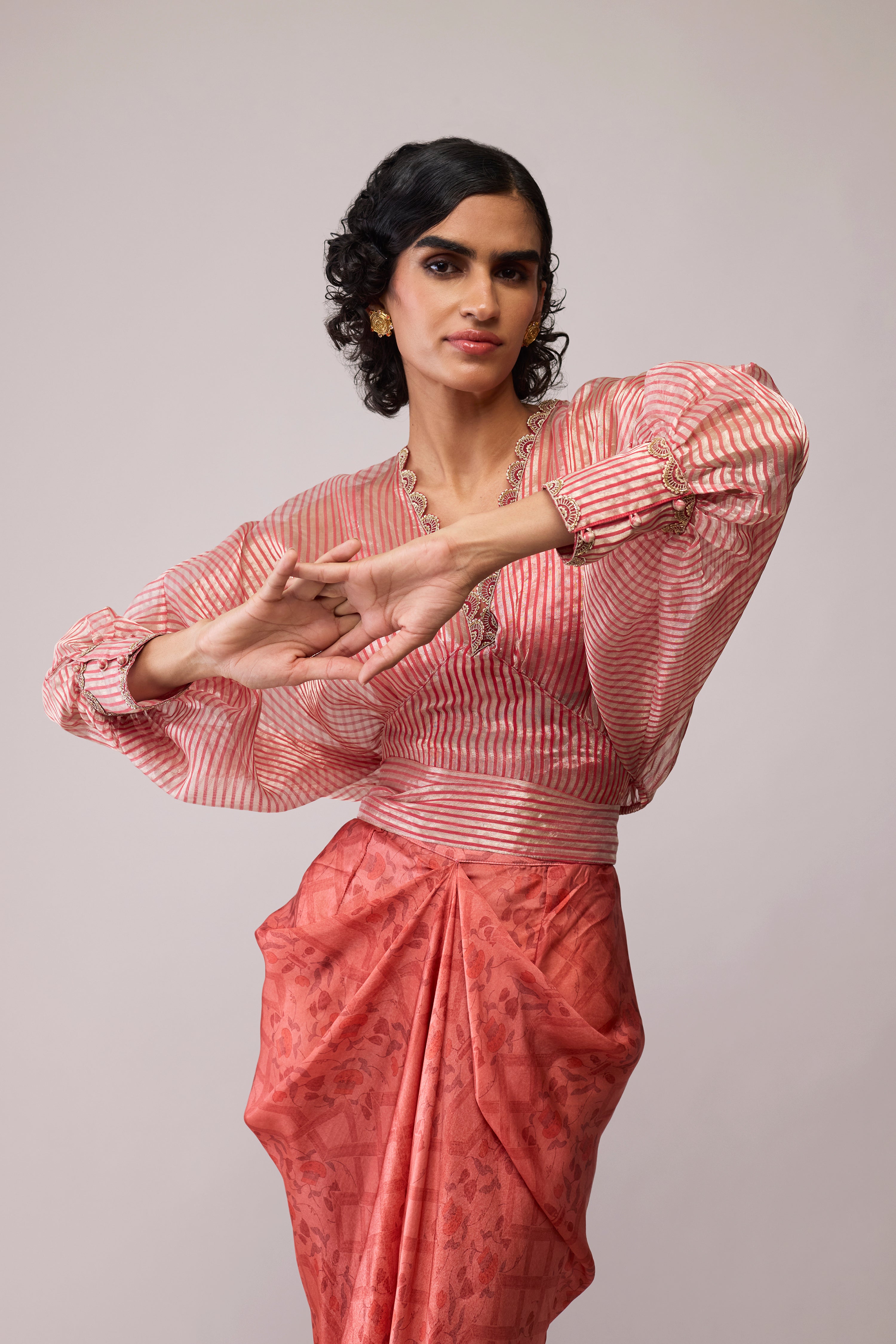 Maria Top Tissue - Red