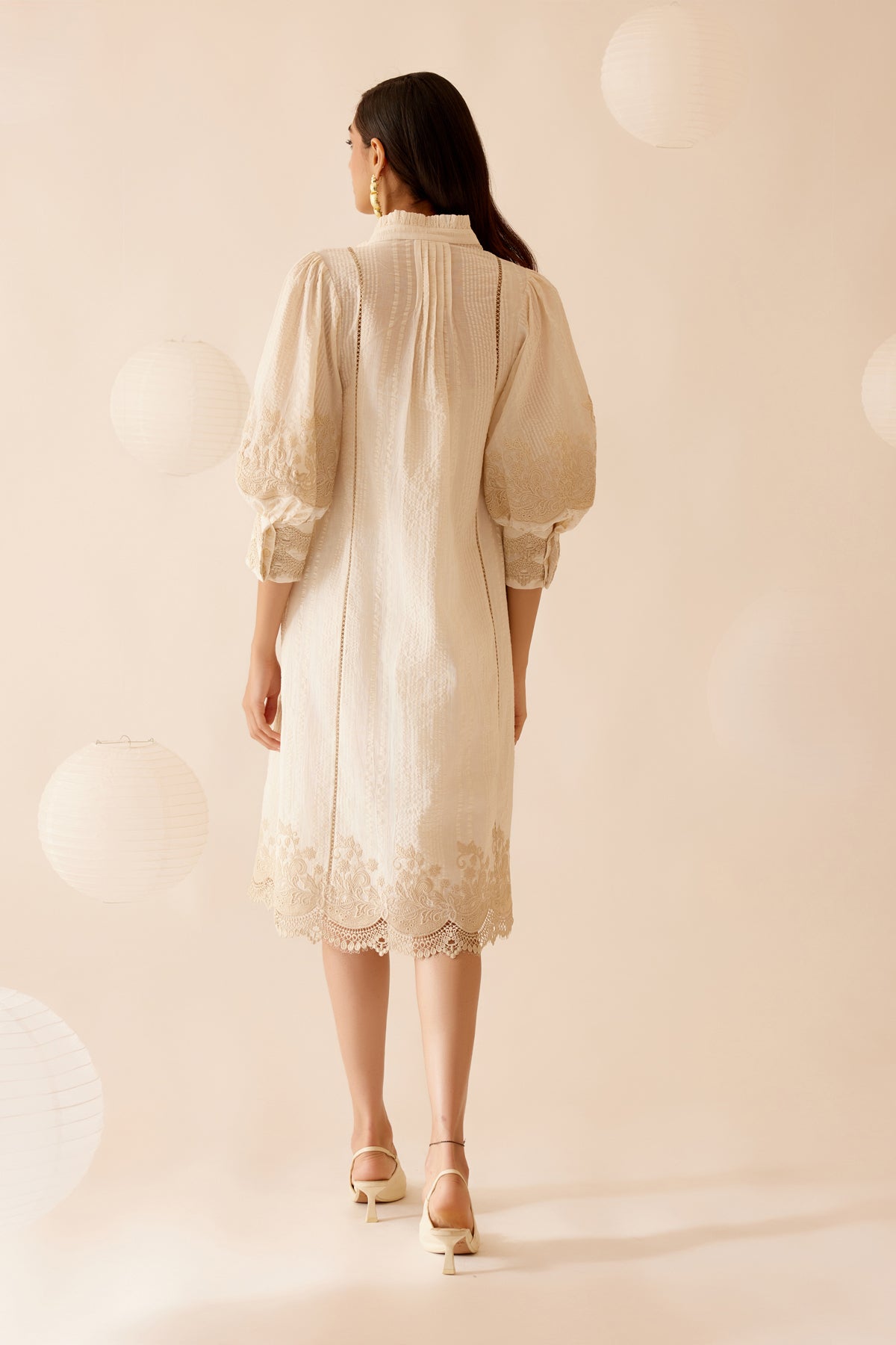 Slava Dress - Ivory