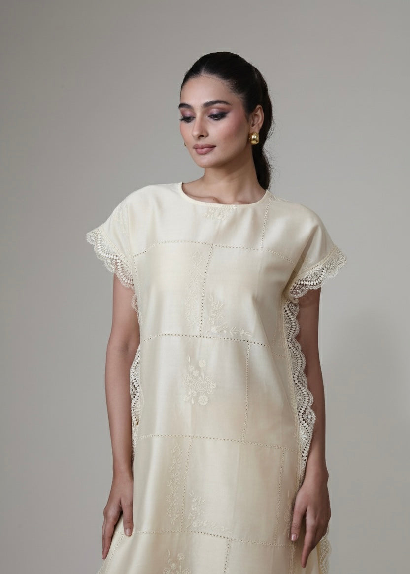 DELNA KAFTAN - IVORY