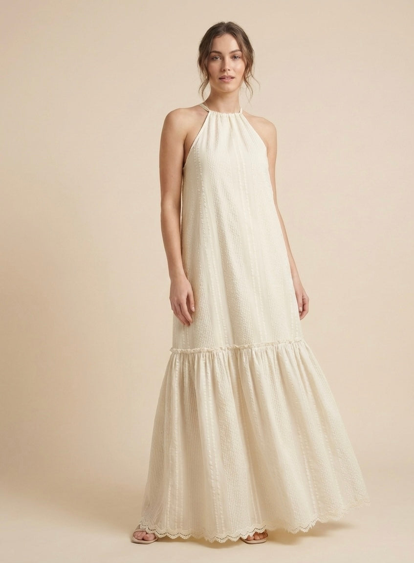 ERIKA DRESS - IVORY