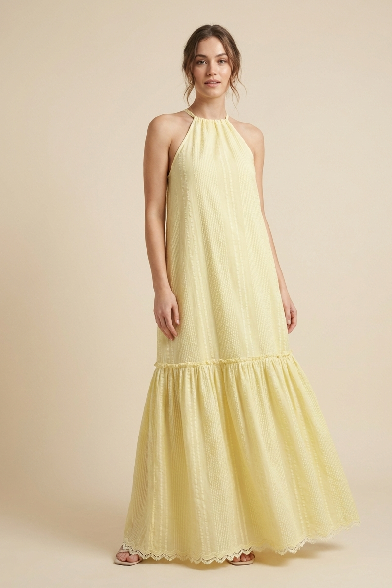 ERIKA DRESS - YELLOW
