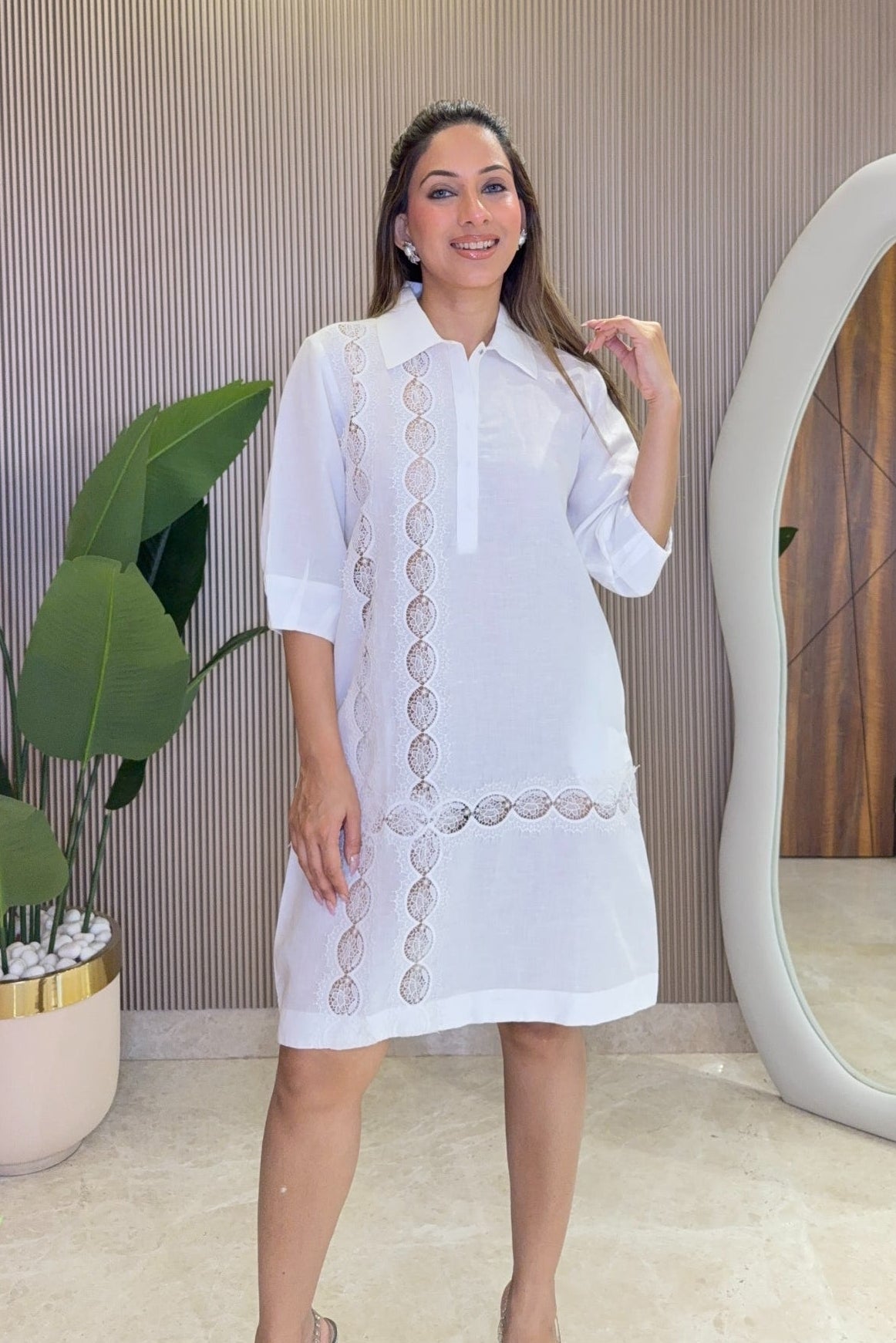 ISA TUNIC - WHITE