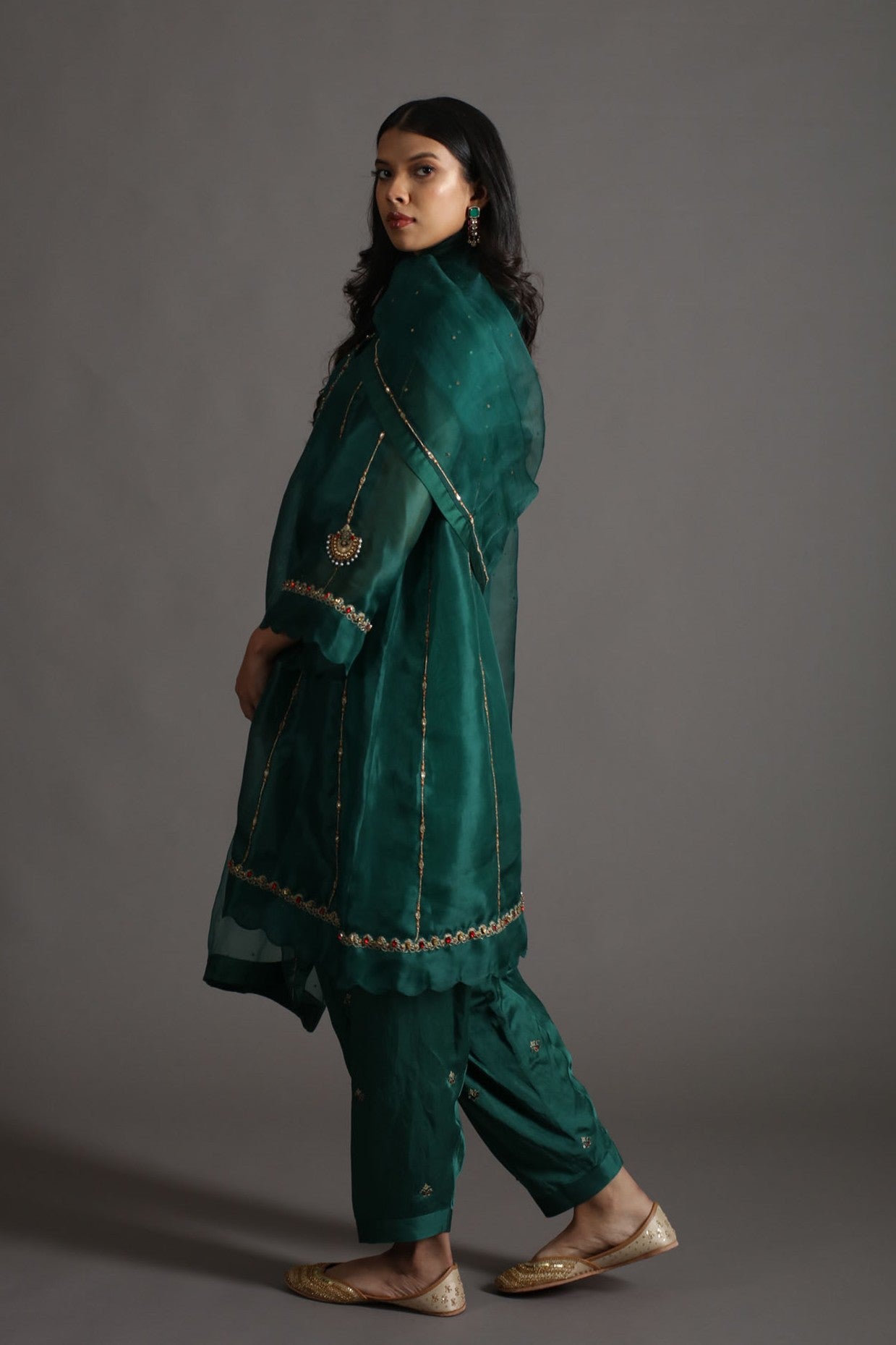 Farida Jewel - Green