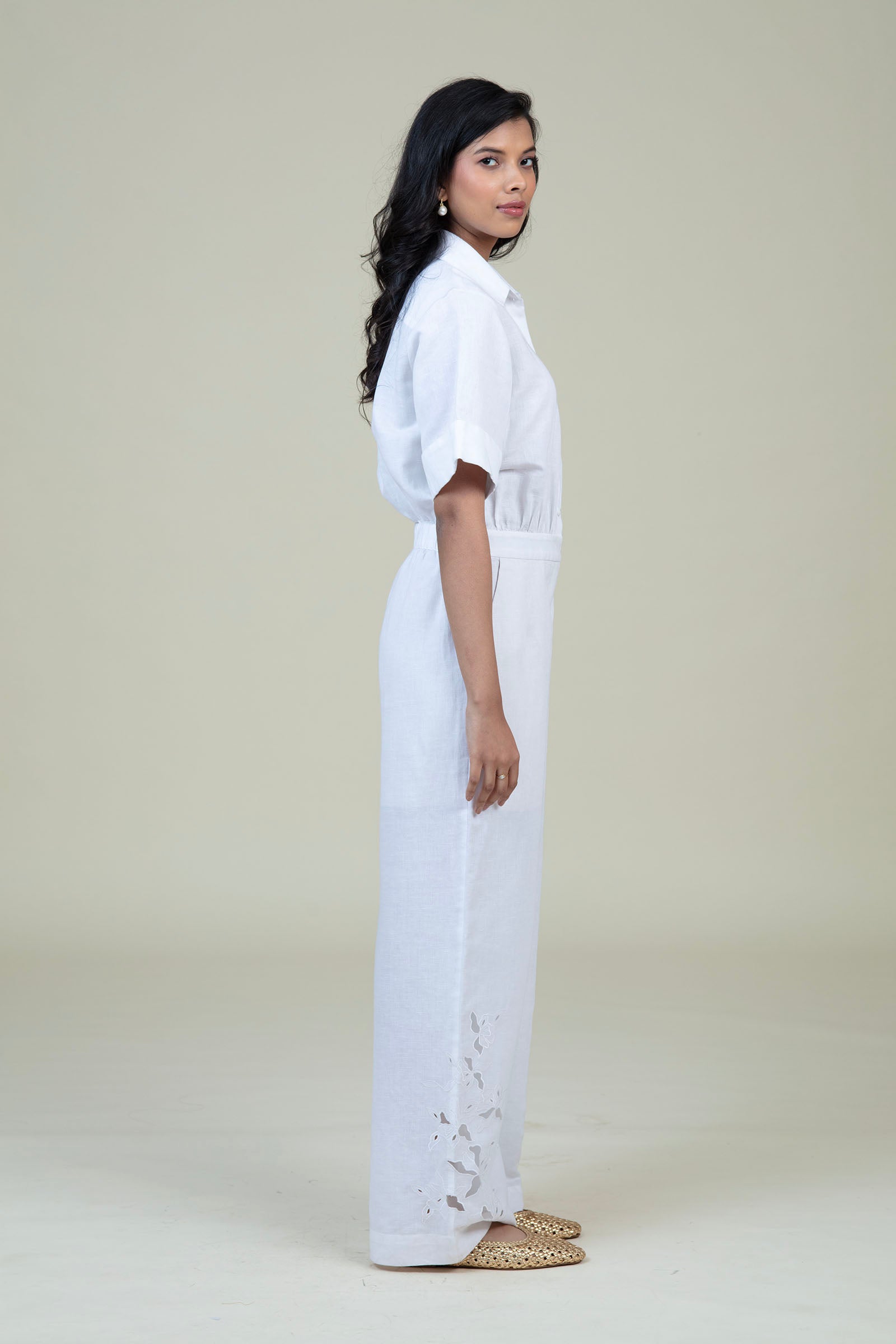 JANE JUMPSUIT - WHITE