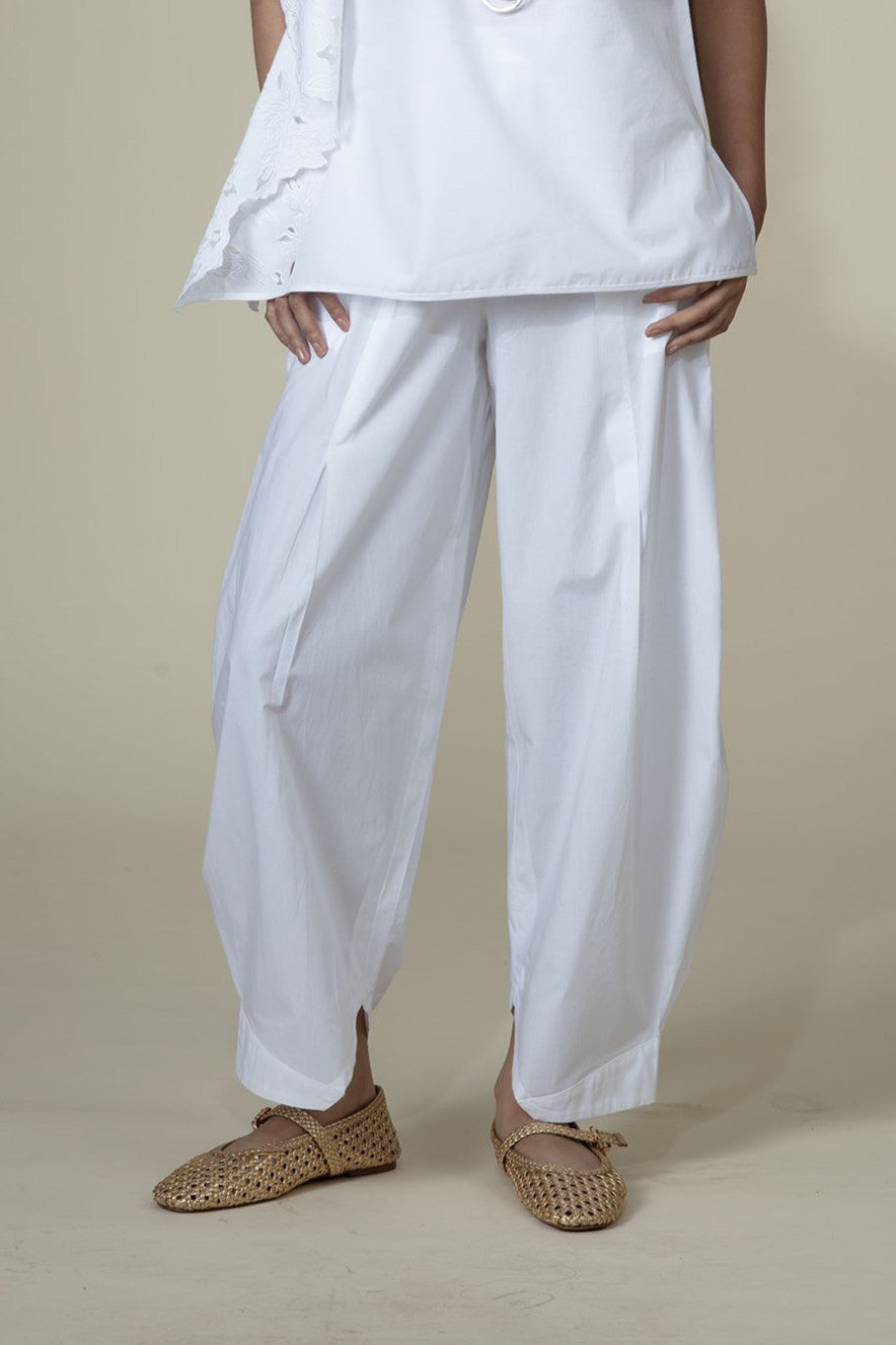 EVA PANTS - WHITE
