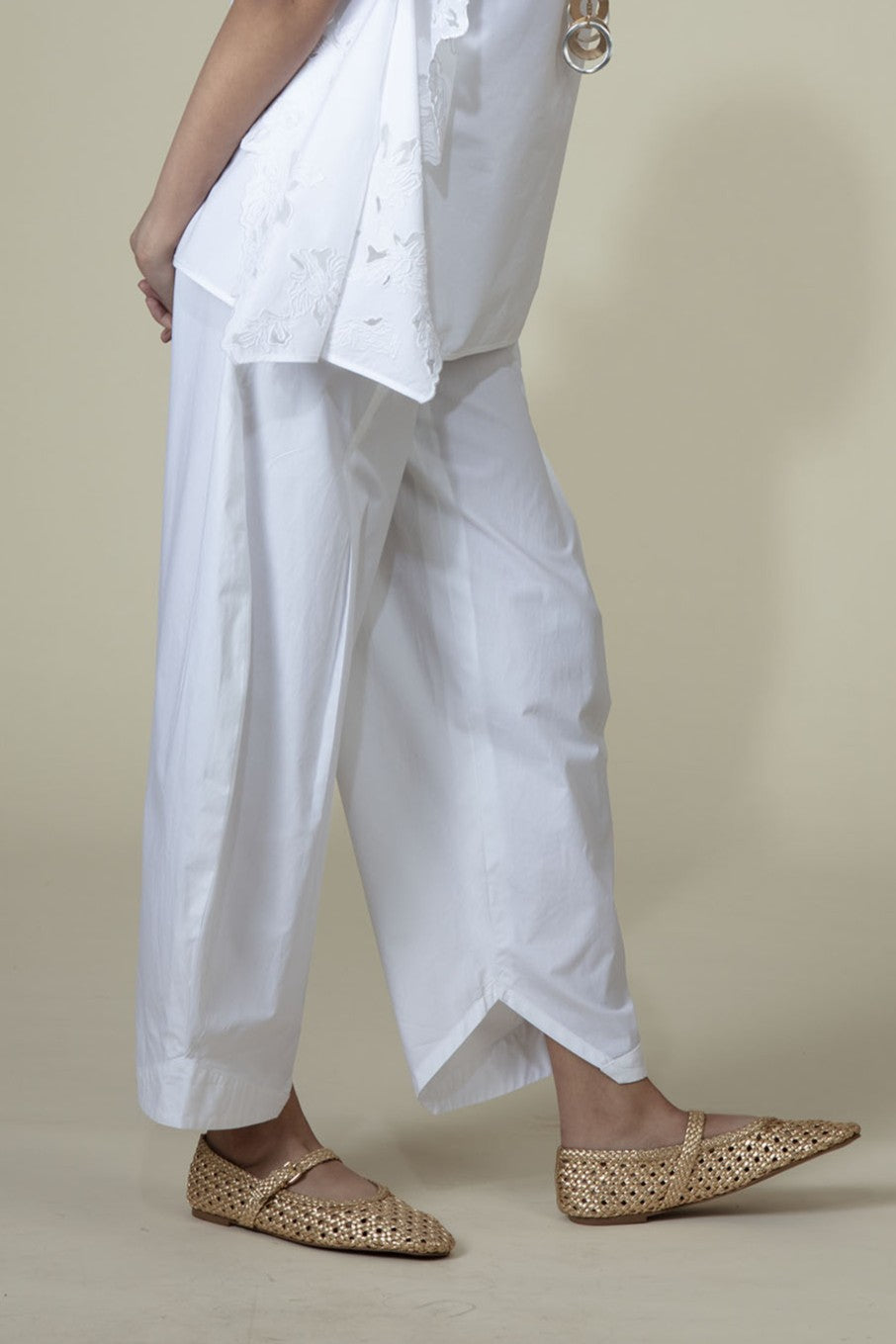 EVA PANTS - WHITE