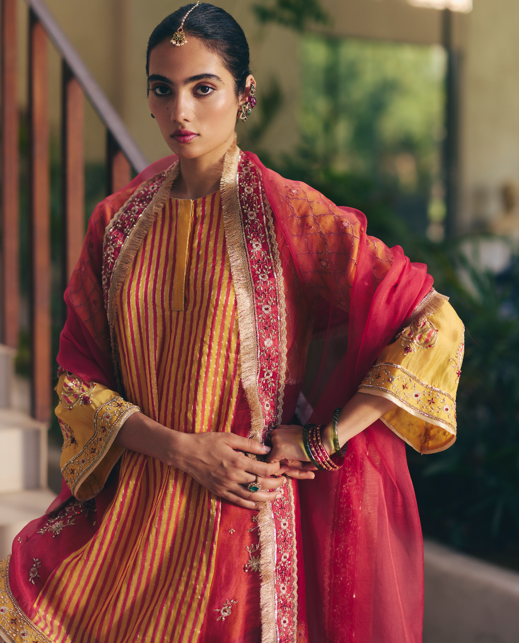 Nadia - Red/Yellow