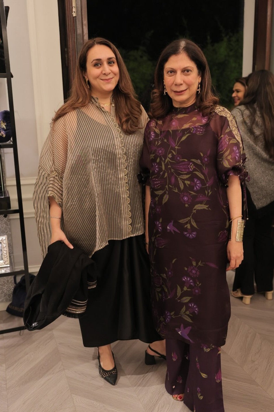 Manya Kaftan Tissue - Black