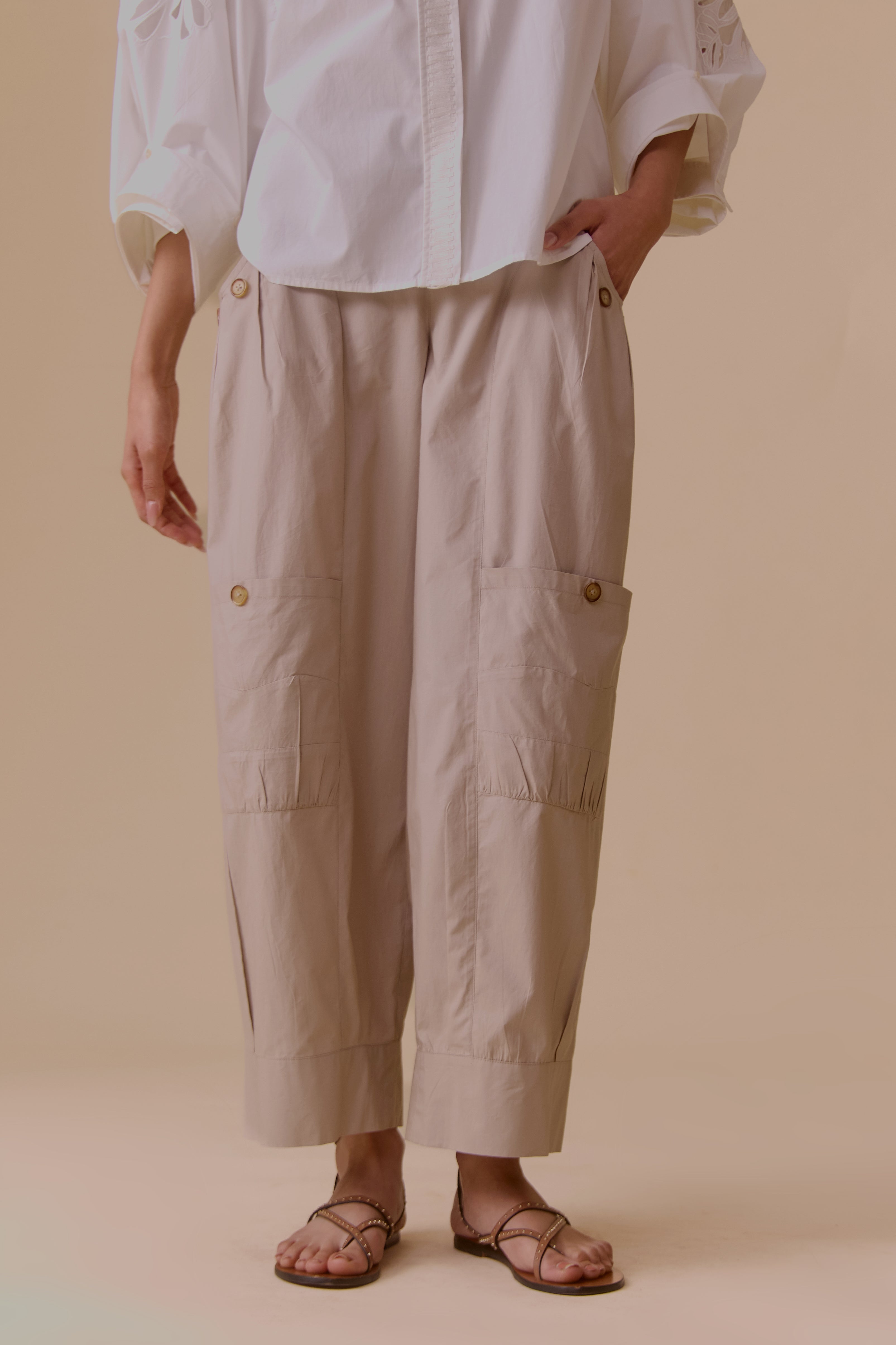 Manya Pants - Beige