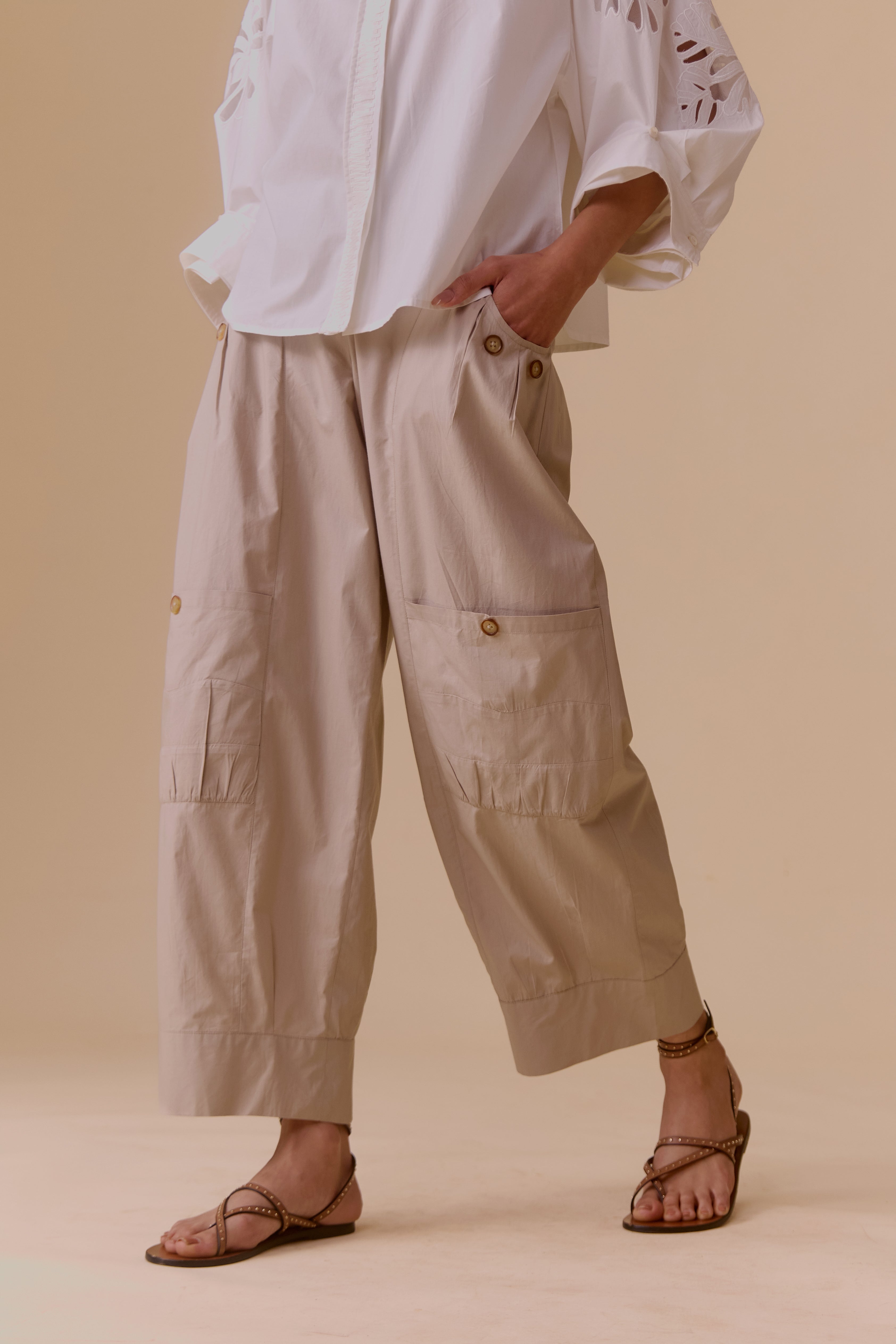 Manya Pants - Beige