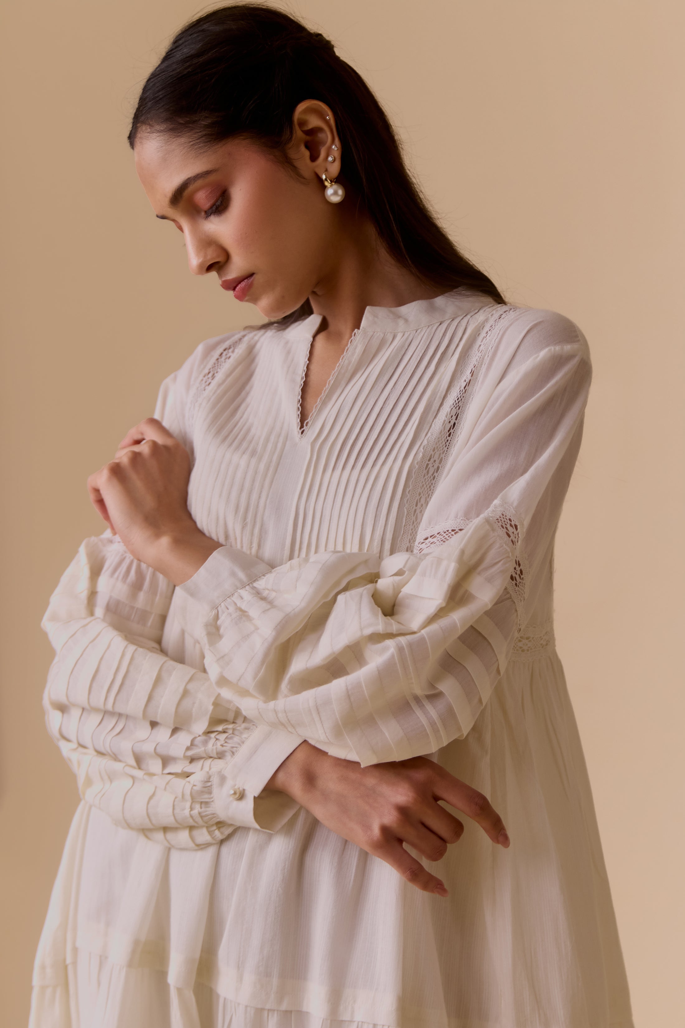 Ivory Neria Long Sleeve