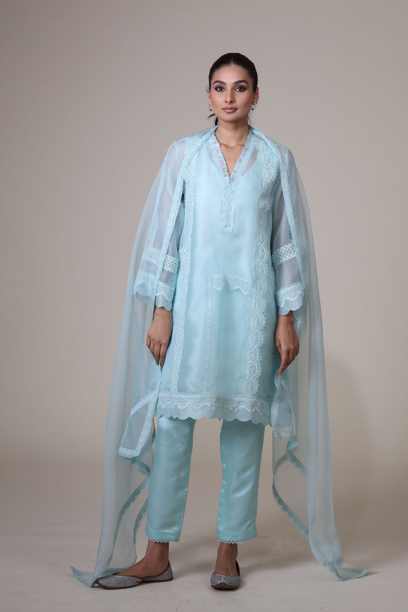 FARIDA LACE - MINT