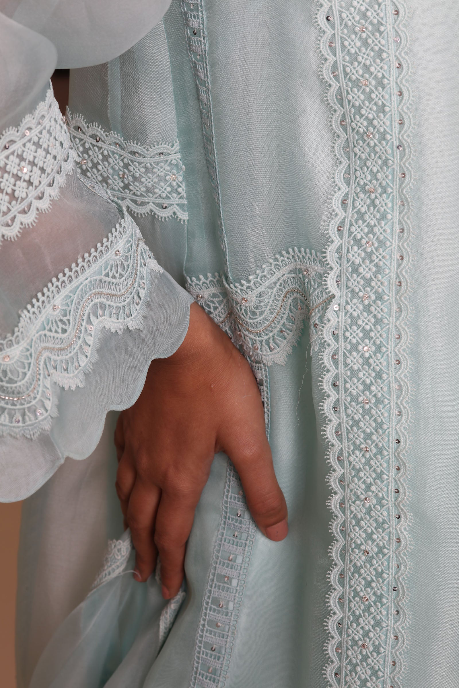 FARIDA LACE - MINT