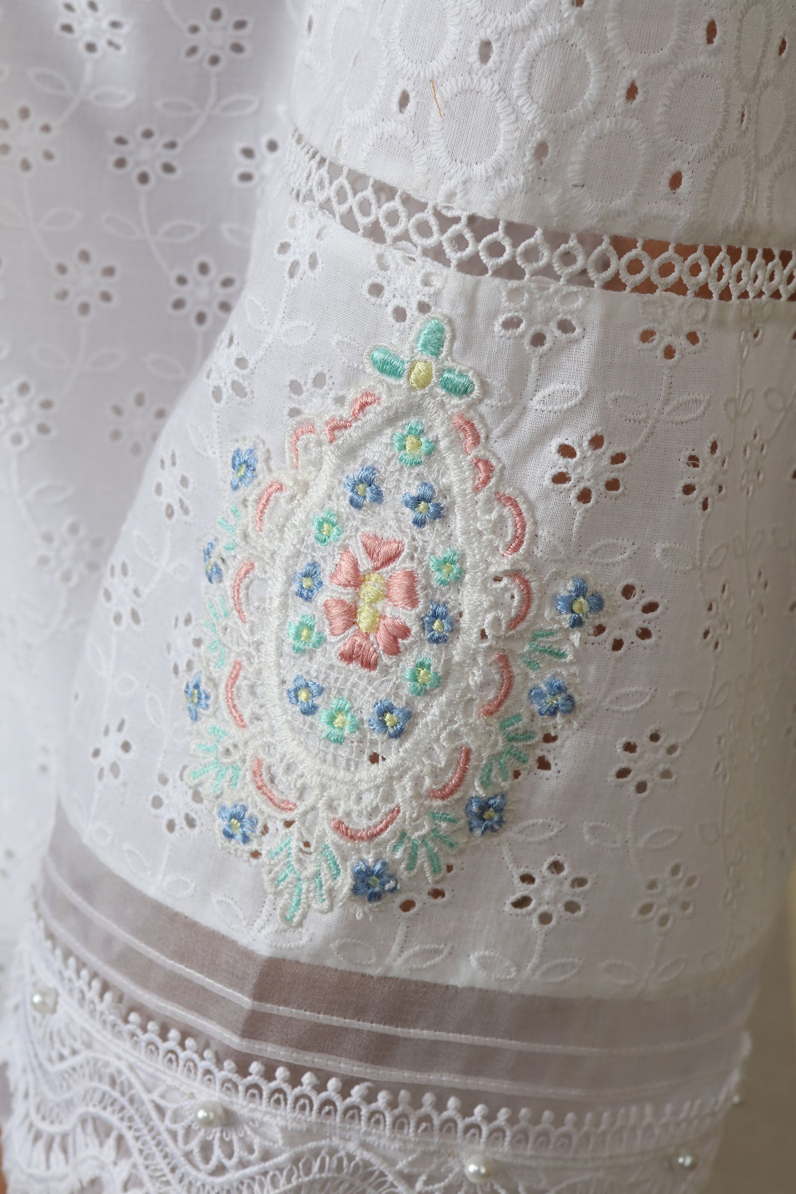 SAHIBA KURTA SET - WHITE