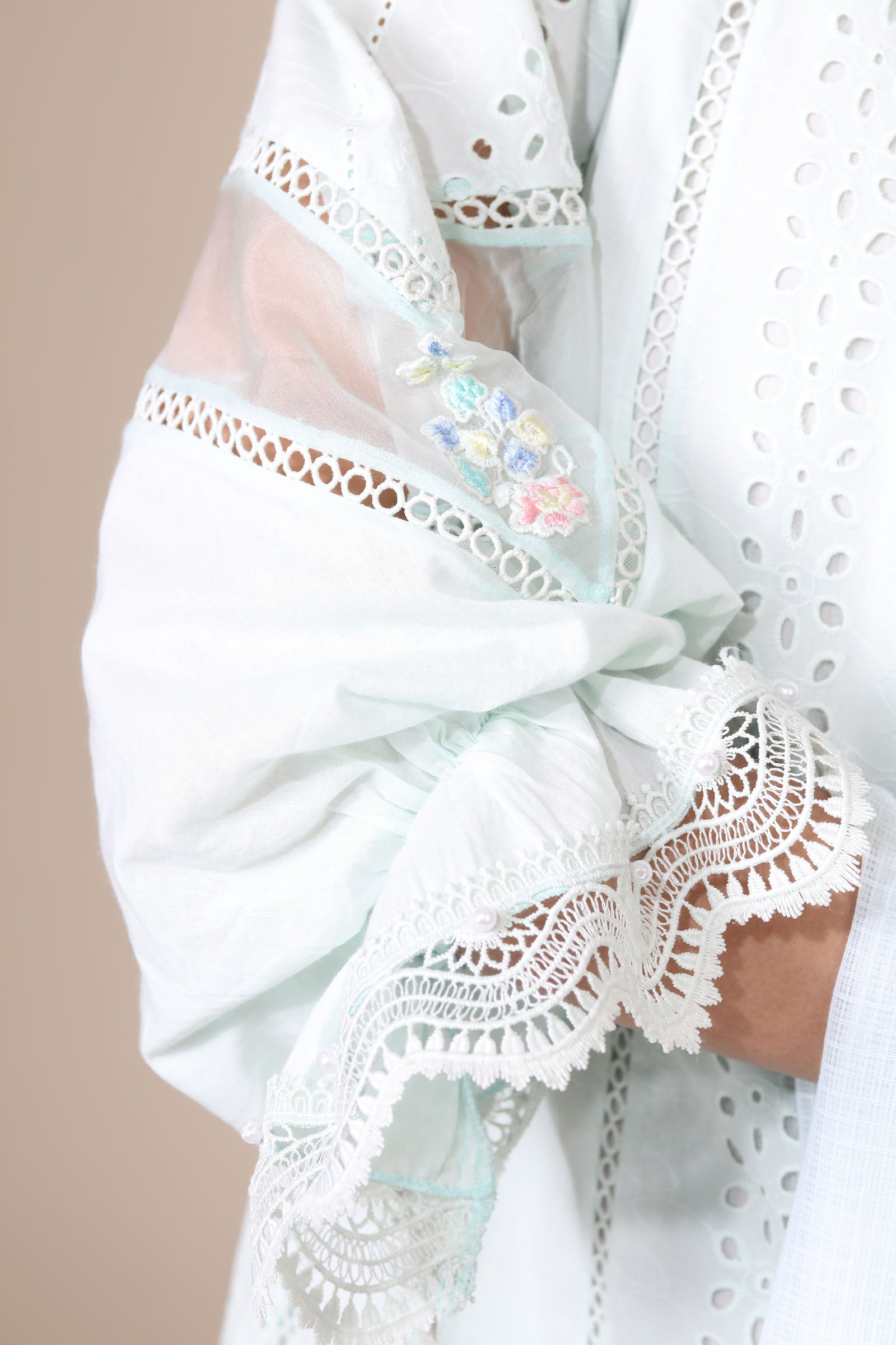 JASMINE KURTA SET - MINT