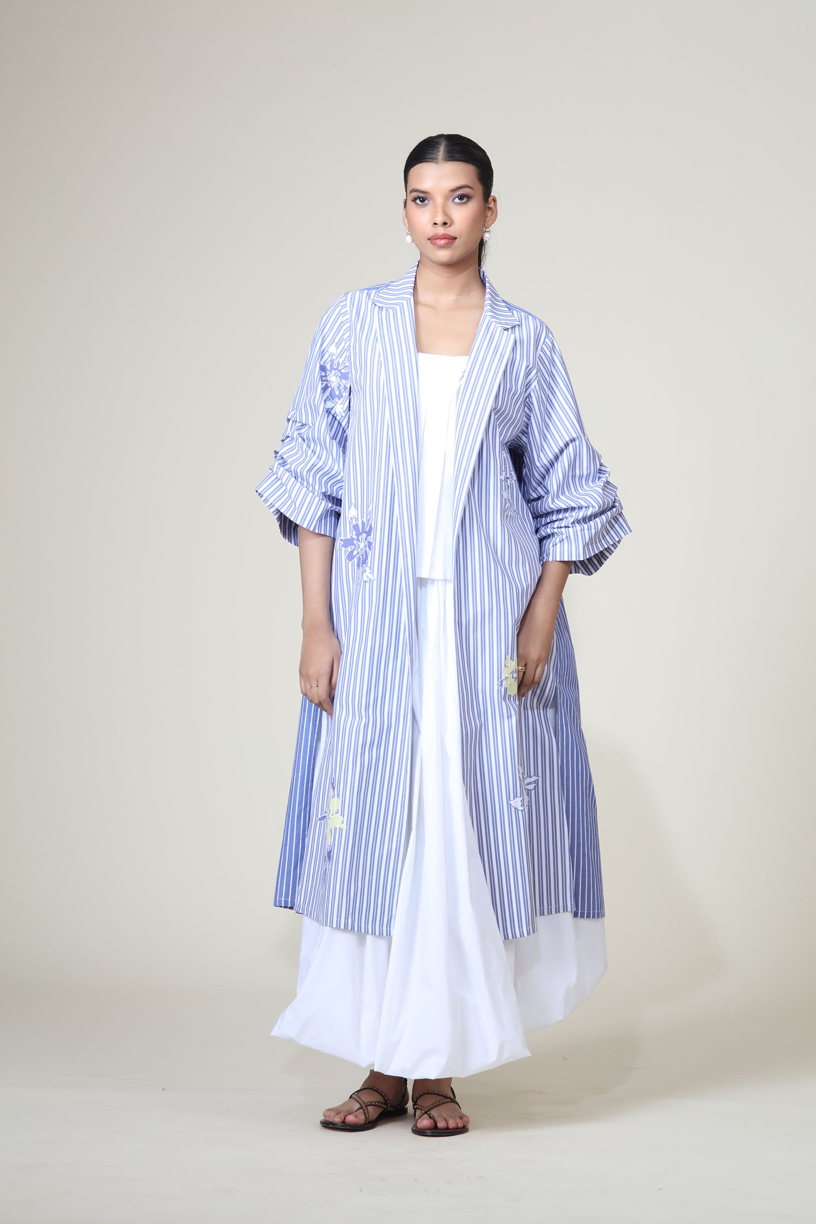Ziba Jacket - Blue Stripe