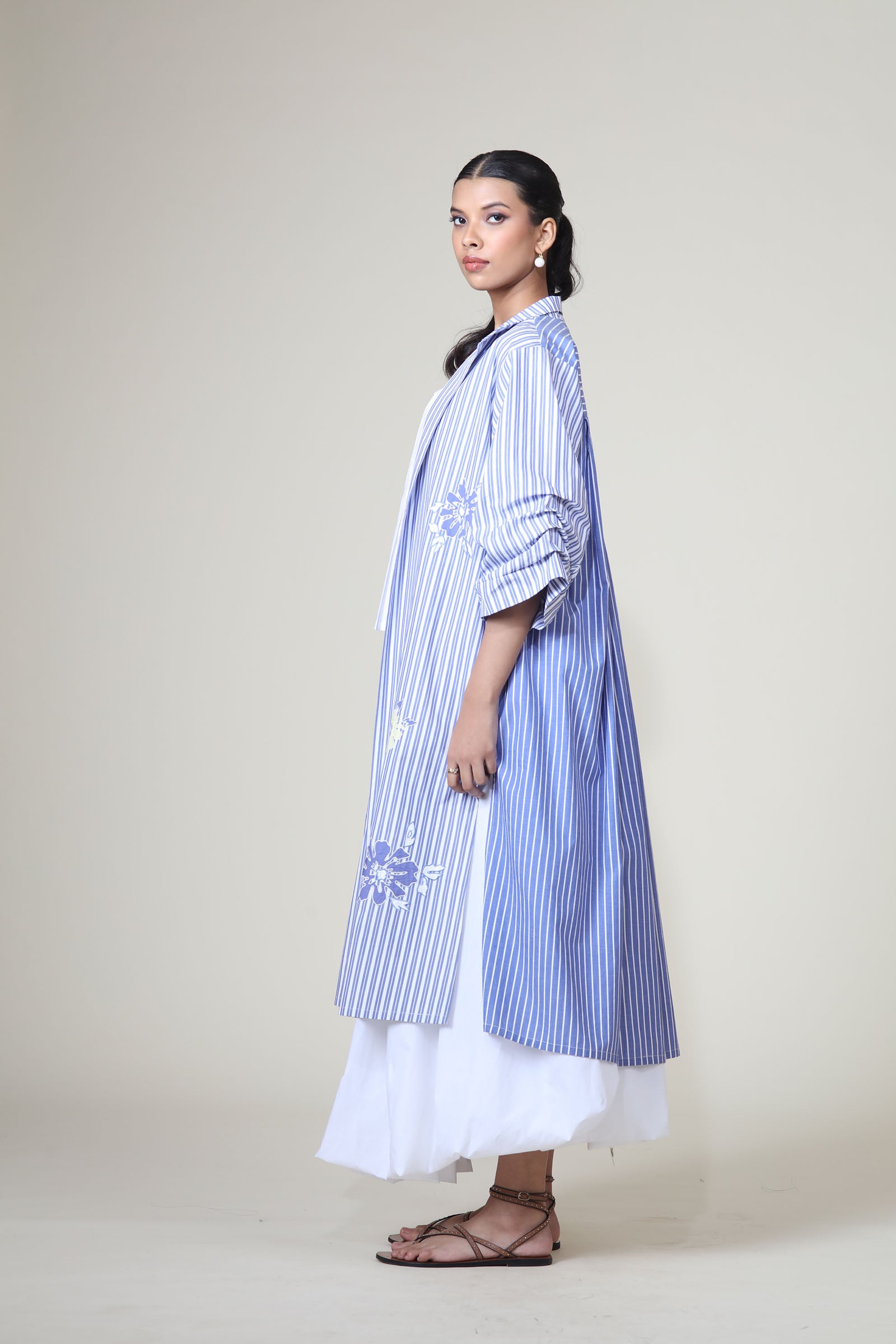 Ziba Jacket - Blue Stripe