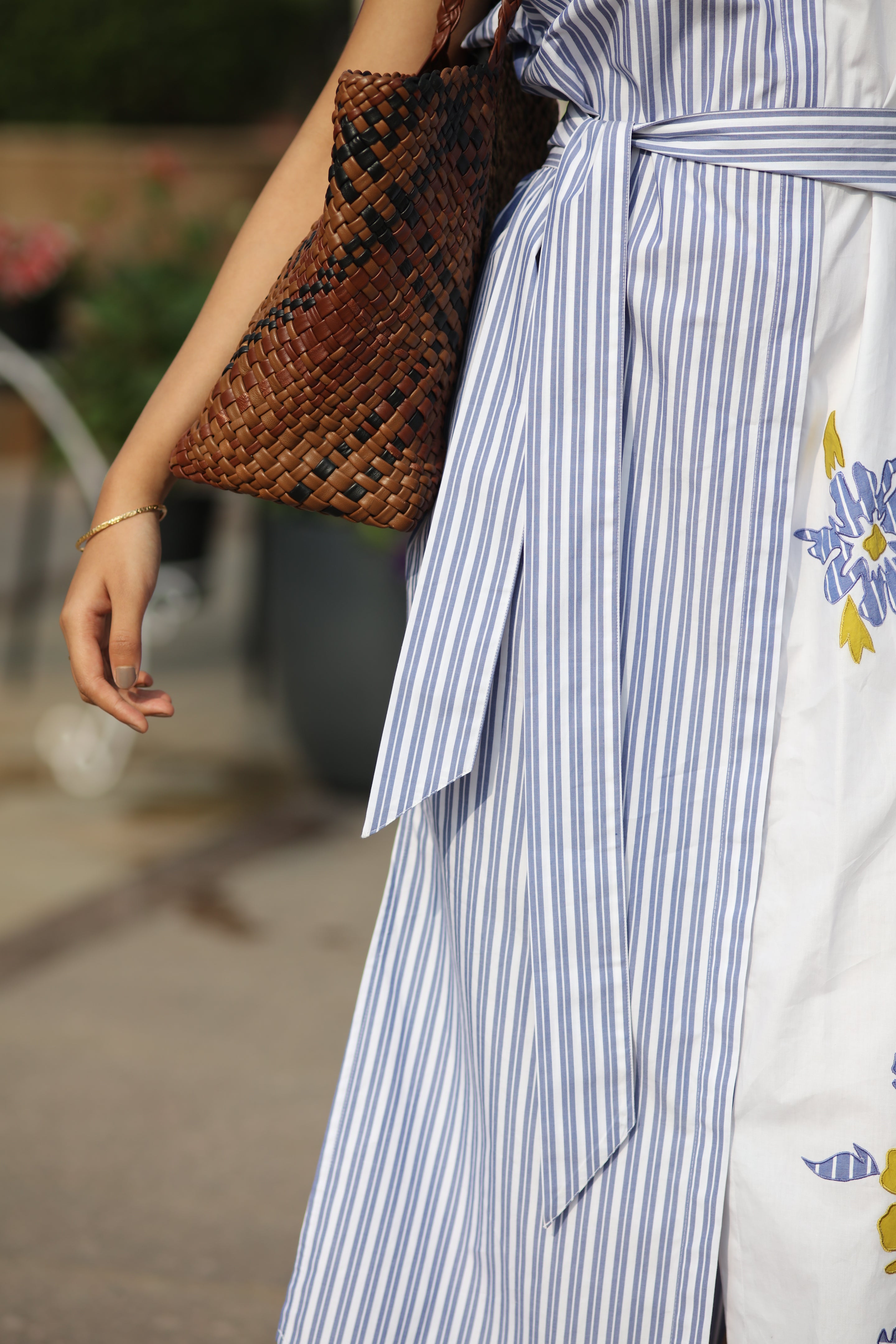 MELLISA LONG DRESS - BLUE