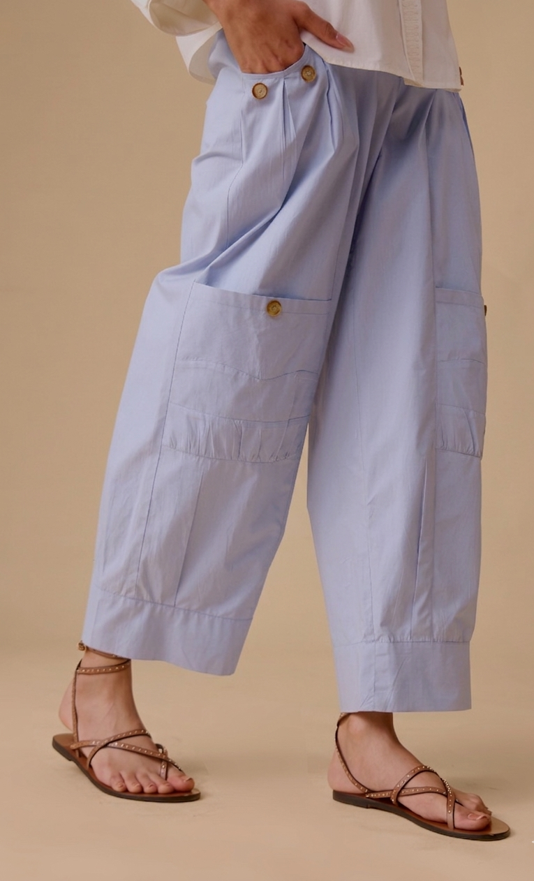 Manya Pants - Blue